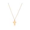 ROSE GOLD CROSS - L1