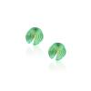 CHOROCHRONOS - 18K GOLD, TITANIUM AND DIAMOND EARRINGS _MM3 green
