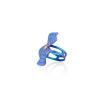CHOROCHRONOS - 18K GOLD, TITANIUM AND DIAMOND RING _LM1 blue