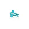 CHOROCHRONOS - 18K GOLD, TITANIUM AND DIAMOND RING _LM3 turquoise