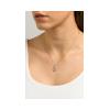 IPPOKAMPOS NECKLACE ZERO _ MM WHITE GOLD COLOUR.
