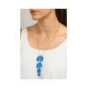 CHOROCHRONOS - 18K GOLD, TITANIUM AND DIAMOND PENDANT _KR.4 blue