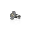 CHOROCHRONOS - 18K GOLD, TITANIUM AND DIAMOND RING _MM3 grey
