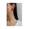 ANTHOS - EARRINGS _ s925 Red colour