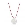 ENASTRON - NECKLACE _ S925 WHITE GOLD COLOUR