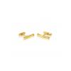 ARSENIS _ ECHOS 1 YELLOW GOLD CUFFLINKS