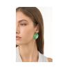 EPIDAVROS - 18K GOLD, TITANIUM AND DIAMOND EARRINGS _LM2 GREEN