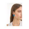 EPIDAVROS - 18K GOLD, TITANIUM AND DIAMOND EARRINGS _SM1 BLUE