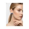 FORMA - AMETHYST TITANIUM EARRINGS _MM _ blue