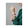 FORMA - RED GARNET TITANIUM BRACELET _MM _ magenta