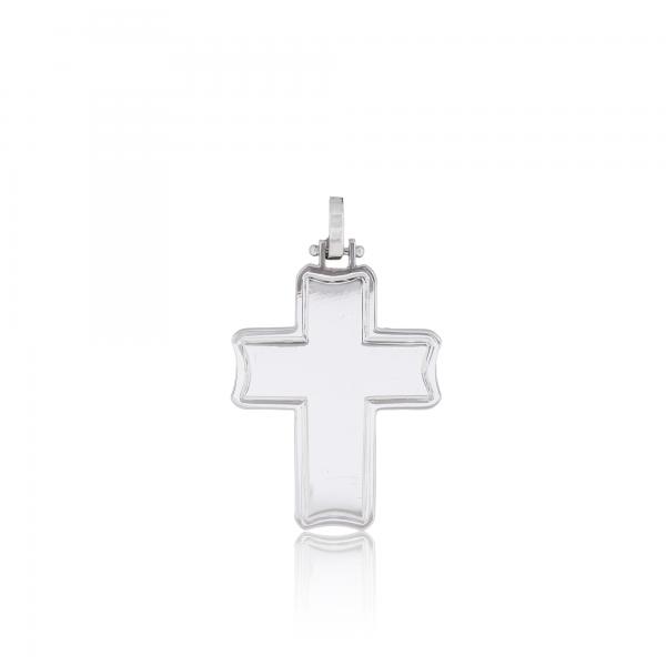 WHITE GOLD CROSS - L2 - GM