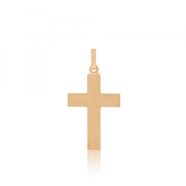 ROSE GOLD CROSS - S1