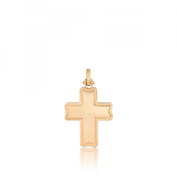 ROSE GOLD CROSS - L1