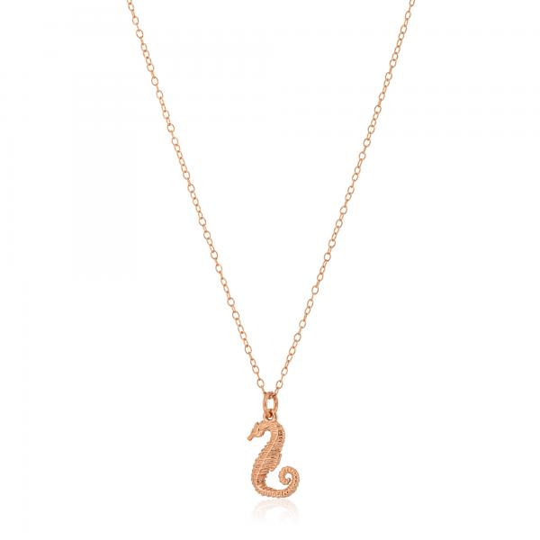 IPPOKAMPOS NECKLACE 2 _ MM Rose Gold colour
