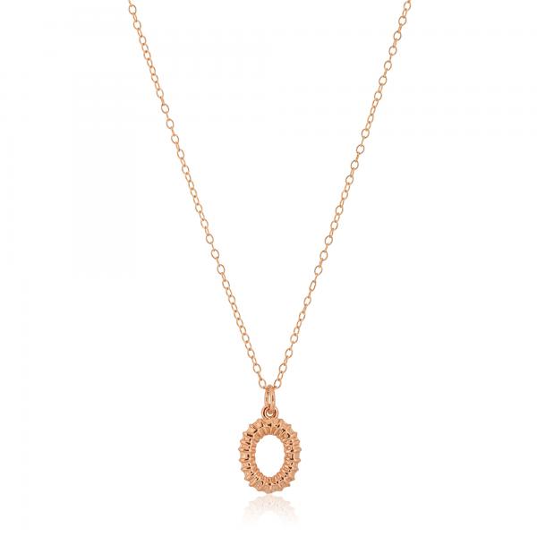IPPOKAMPOS NECKLACE ZERO _ MM ROSE GOLD COLOUR