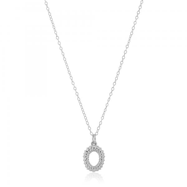 IPPOKAMPOS NECKLACE ZERO _ MM WHITE GOLD COLOUR