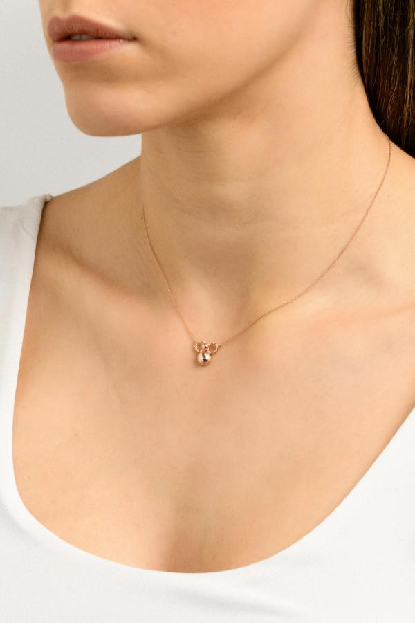 STEFANI 18K ROSE GOLD NECKLACE _SM .