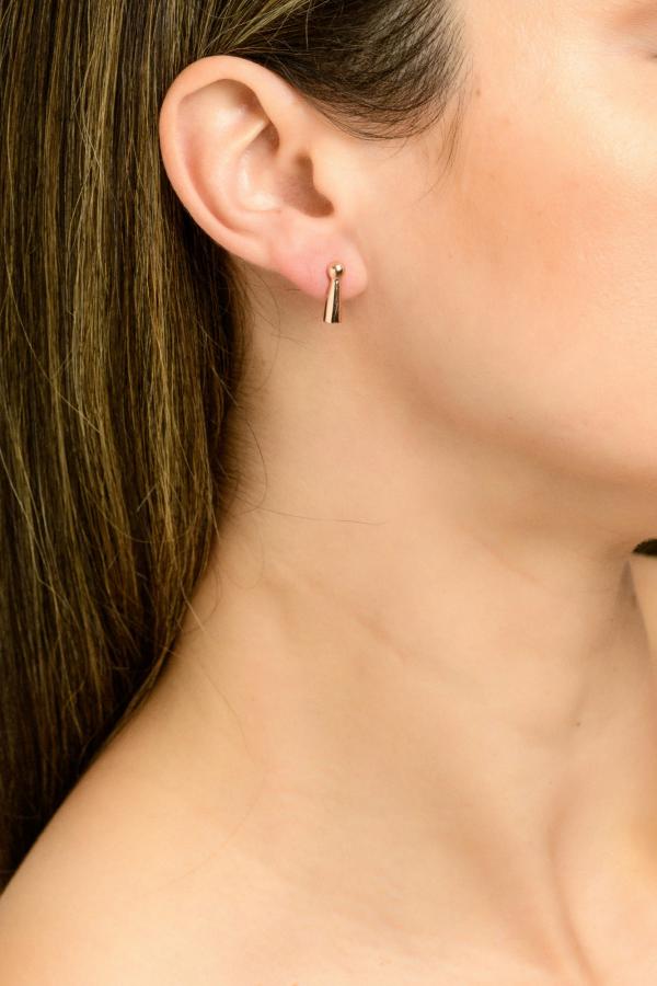 ECHOS-1 18K ROSE GOLD EARRINGS _SM .