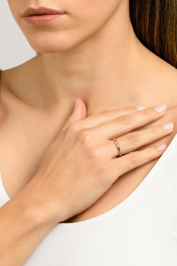 ECHOS-1R 18K ROSE GOLD RING _SM ..