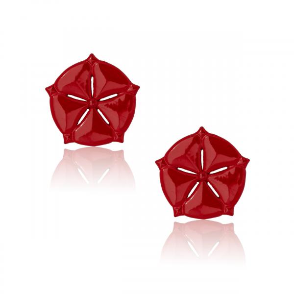 ANTHOS - EARRINGS _ s925 Red colour