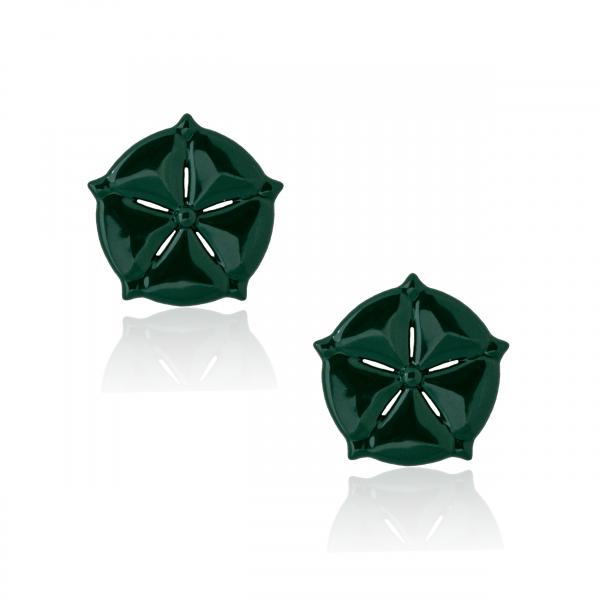 ANTHOS - EARRINGS _ s925 Green colour
