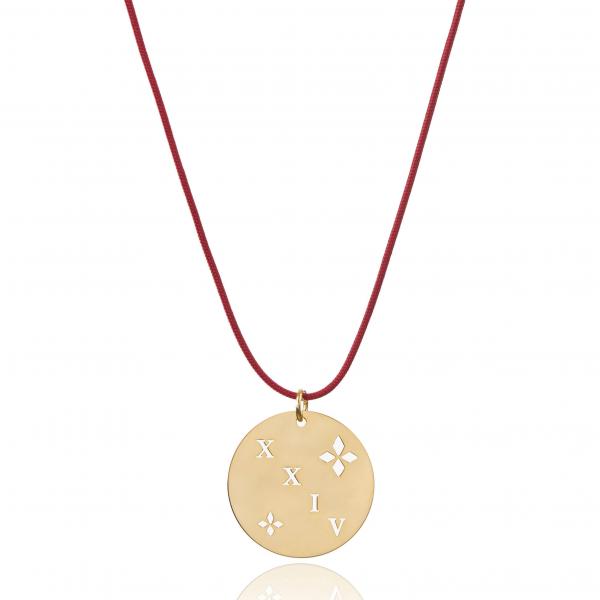 ENASTRON - NECKLACE _ S925 YELLOW GOLD COLOUR