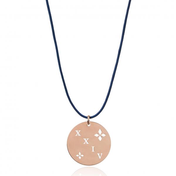 ENASTRON - NECKLACE _ S925 ROSE GOLD COLOUR