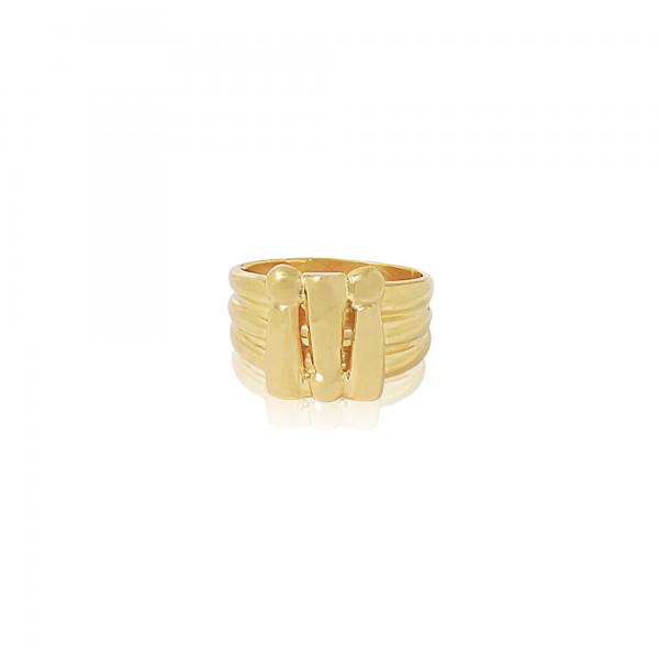 ARSENIS _ ECHOS 1 YELLOW GOLD RING _MM1