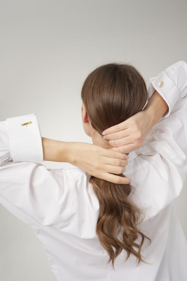 ARSENIS _ ECHOS 1 YELLOW GOLD CUFFLINKS