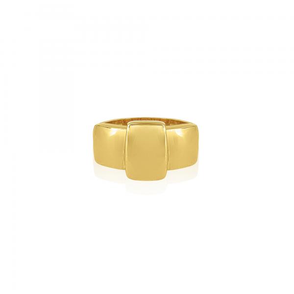 ARSENIS _ ORTHOGONIA SYMMETRIA YELLOW GOLD RING _MM3