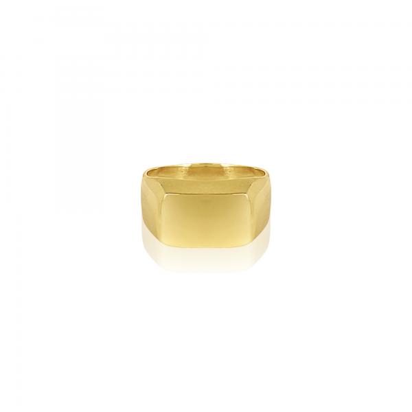 ARSENIS _ ORTHOGONIA SYMMETRIA YELLOW GOLD RING _MM1