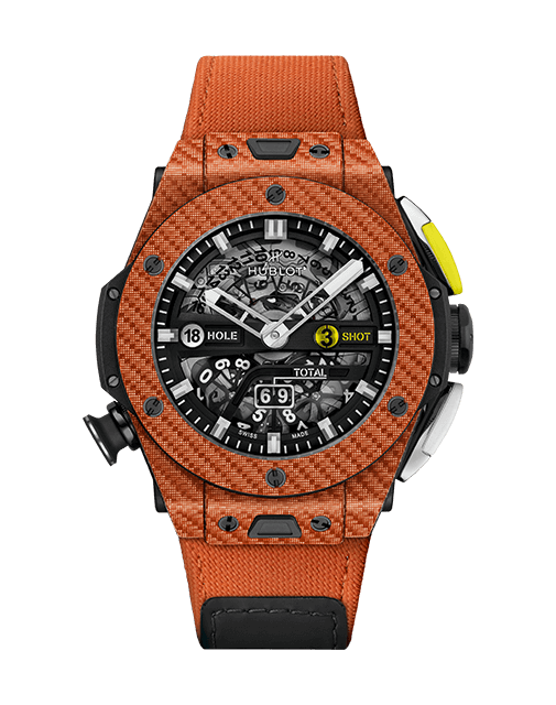 416.YO.1120.VR_PR_L _ BIG BANG UNICO GOLF ORANGE CARBON 45MM _ Hublot _ Chrono Vildiridis
