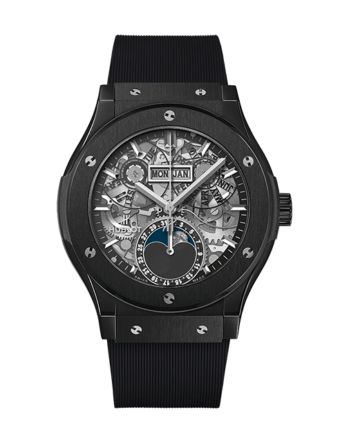 547.CX.0170.RX_PR_L _ CLASSIC FUSION AEROFUSION MOONFACE BLACK MAGIC 42 MM _ Hublot _ Chrono Vildiridis