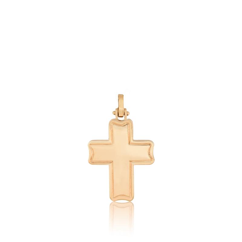ROSE GOLD CROSS - L1