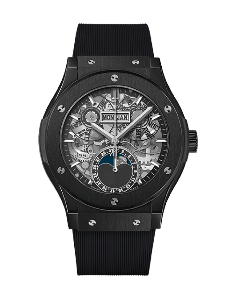 547.CX.0170.RX_PR_L _ CLASSIC FUSION AEROFUSION MOONFACE BLACK MAGIC 42 MM _ Hublot _ Chrono Vildiridis
