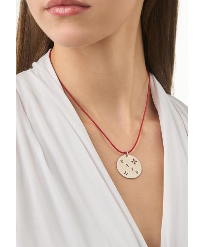 ENASTRON - NECKLACE _ S925 WHITE GOLD COLOUR