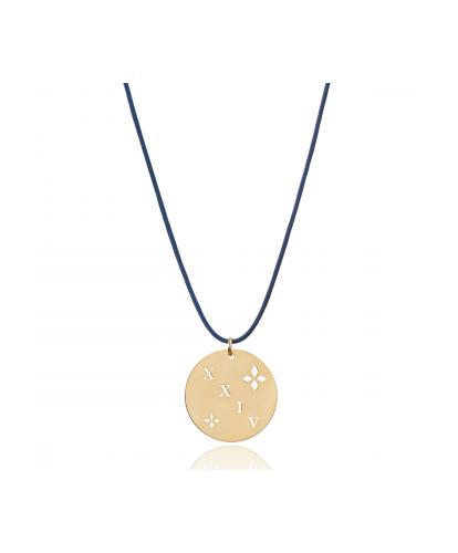 ENASTRON - NECKLACE _ S925 YELLOW GOLD COLOUR