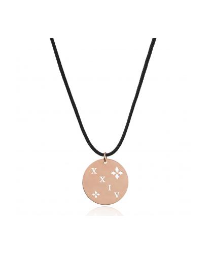 ENASTRON - NECKLACE _ S925 ROSE GOLD COLOUR
