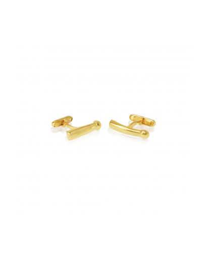ARSENIS _ ECHOS 1 YELLOW GOLD CUFFLINKS