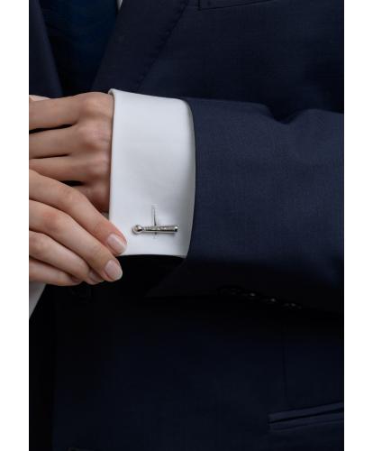 ECHOS 1 DIAMOND CUFFLINKS by ARSENIS