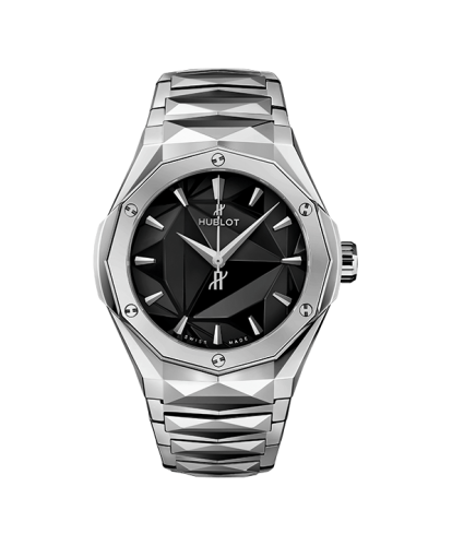 550.NS.1800.NS.ORL22_PR_L _ Hublot _ Chrono Vildiridis _ CLASSIC FUSION ORLINSKI BRACELET TITANIUM 40 MM