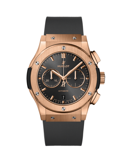 CLASSIC-FUSION-CHRONOGRAPH-KING-GOLD-RACING-GREY-on-rubber-42-MM _ 541.OX.7080.RX _ Hublot _ Chrono Vildiridis