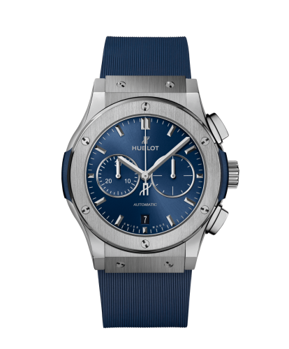 CLASSIC-FUSION-CHRONOGRAPH-TITANIUM-BLUE-ON-RUBBER-42-MM _ Hublot _ 541.NX.7170.RX _ Chrono Vildiridis