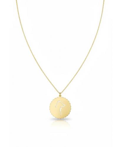 LUCKY COIN D - APPLIED SELFLESSNESS - NECKLACE
