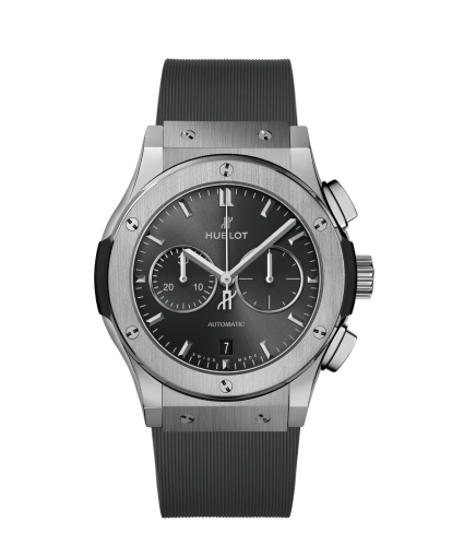 CLASSIC-FUSION-CHRONOGRAPH-TITANIUM-RACING-GREY-on-rubber-42-MM