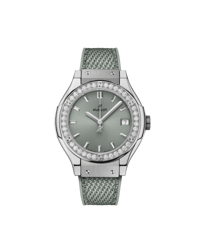 Classic-Fusion-Titanium-Sage-Green-Diamonds-33-mm-Soldier